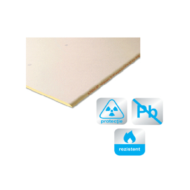 Placă Knauf Safeboard F13 GKF, 12.5 x 625 x 2400 mm