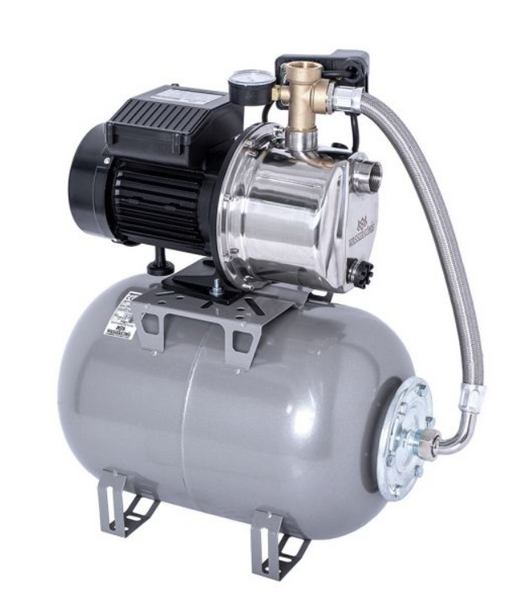 Hidrofor cu pompă autoamorsantă, corp inox, Wasserkonig IS506225, 900 W