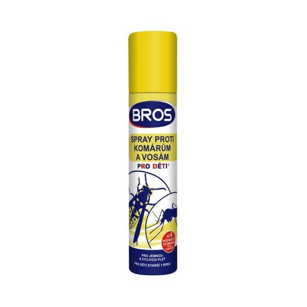 Spray Bros împotriva țânțarilor și viespilor, pentru copii, 90 ml