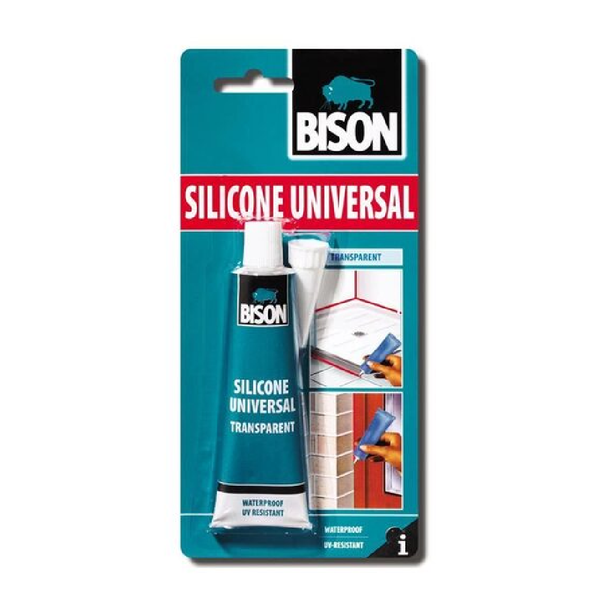 Silicon Universal, transparent, 60 ml, Bison