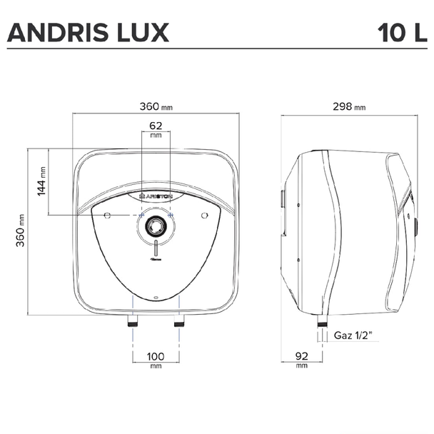 Boiler electric Andris Lux 10/5