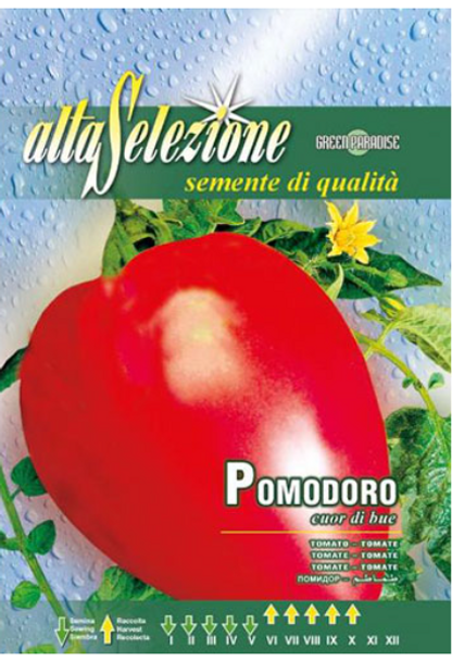 Semințe tomate Cuor Di Bue, 1,2g, Alta Selezione