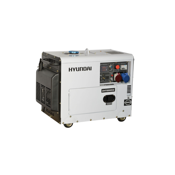 Generator curent monofazat cu motor diesel HY-DHY8600SE, Hyundai