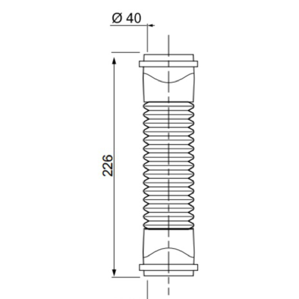 Racord Magicoude PUSH FIT, D40 mm