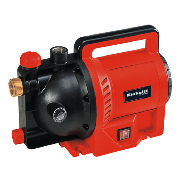 Pompă de grădină Einhell GC-GP 104, 1050 W, 4500 l/h, înălțime max. 48 m, aspirație max. 8 m, presiune max 4.8 bar