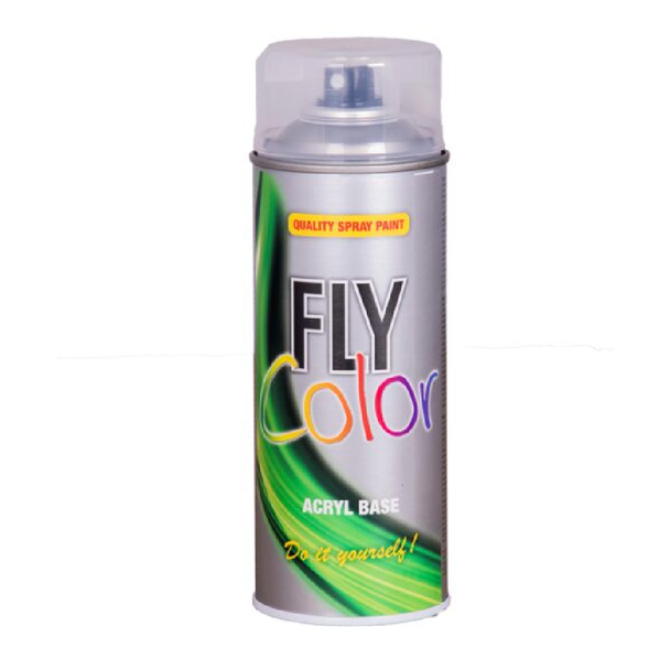 Spray vopsea - lac transparent, lucios, 400 ml, Fly Color