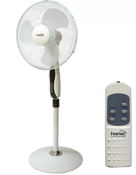 Ventilator cu stativ, cu telecomandă, 40 cm, 45 W