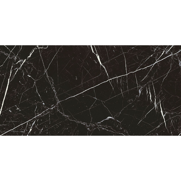 Gresie Nero/Astoria 60 x 120 cm, Black, 1.44 mp/cutie