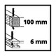 Fierăstrău multifuncțional Einhell PXC TE-AP 18 Li - Solo, fără acumulator, cursă 22 mm, tăiere în lemn/oțel 100/6 mm