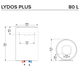 Boiler electric Lydos Plus 80 l 1,8K