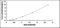 Typical Standard Curve for ABCC10 ELISA (Sandwich)