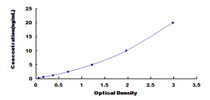 Typical Standard Curve for ABCC6 ELISA (Sandwich)