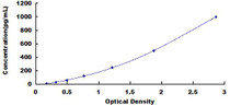 Typical Standard Curve for BMP1 ELISA (Sandwich)