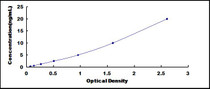 Typical Standard Curve for CLIC1 ELISA (Sandwich)