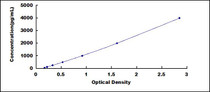 Typical Standard Curve for ENA78 ELISA (Sandwich)