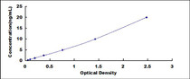 Typical Standard Curve for KIF5A ELISA (Sandwich)