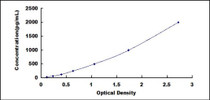 Typical Standard Curve for LTF ELISA (Sandwich)