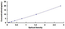 Typical Standard Curve for LILRA3 ELISA (Sandwich)