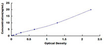 Typical Standard Curve for LOX ELISA (Sandwich)