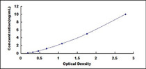 Typical Standard Curve for PLOD2 ELISA (Sandwich)