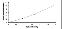 Typical Standard Curve for RAD23B ELISA (Sandwich)