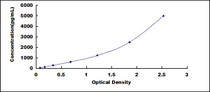 Typical Standard Curve for SYN2 ELISA (Sandwich)