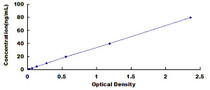 Typical Standard Curve for APOA5 ELISA (Sandwich)