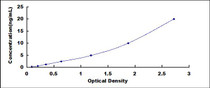Typical Standard Curve for AQP4 ELISA (Sandwich)