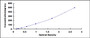 Typical Standard Curve for COL6 ELISA (Sandwich)