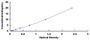 Typical Standard Curve for DMT1 ELISA (Sandwich)