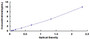 Typical Standard Curve for HTT ELISA (Sandwich)