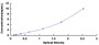 Typical Standard Curve for HAS2 ELISA (Sandwich)