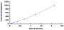 Typical Standard Curve for IL28A ELISA (Sandwich)