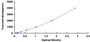 Typical Standard Curve for LAMP2 ELISA (Sandwich)