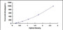 Typical Standard Curve for MIP3b ELISA (Sandwich)