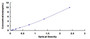 Typical Standard Curve for MBP ELISA (Sandwich)