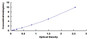 Typical Standard Curve for ENPEP ELISA (Sandwich)