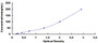 Typical Standard Curve for MYH7B ELISA (Competitive)