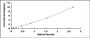 Typical Standard Curve for ADAMTS10 ELISA (Sandwich)