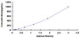 Typical Standard Curve for CEACAM8 ELISA (Sandwich)