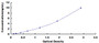 Typical Standard Curve for MCM2 ELISA (Sandwich)