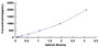 Typical Standard Curve for OGN ELISA (Sandwich)