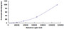 Typical Standard Curve for GBA CLIA (Sandwich)