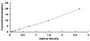 Typical Standard Curve for MYH1 ELISA (Sandwich)