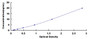 Typical Standard Curve for TSPO ELISA (Sandwich)