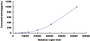 Typical Standard Curve for MIP3a CLIA (Sandwich)
