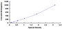 Typical Standard Curve for IL12B ELISA (Sandwich)