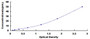 Typical Standard Curve for TBG ELISA (Sandwich)