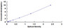 Typical Standard Curve for EIF5A2 ELISA (Sandwich)