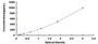 Typical Standard Curve for IL15 ELISA (Sandwich)